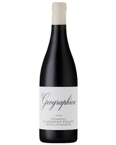 Geographica Thoreau Cabernet Franc 2020 wine bottle shot