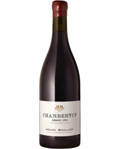 Henri Boillot Chambertin Grand Cru 2022 wine bottle shot