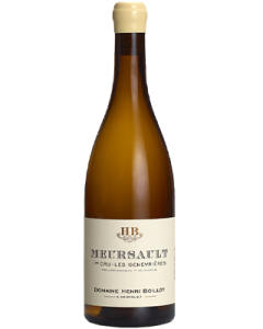 Henri Boillot Meursault 1er Cru Les Genevrières  2022 wine bottle shot