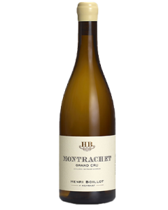Henri Boillot Montrachet Grand Cru 2022 wine bottle shot