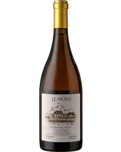 Huet Le Mont Sec 2023 wine bottle shot