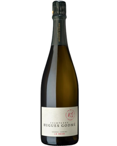 Hugues Godmé Brut Nature Rosè Grand Cru NV champagne bottle shot