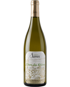 Jamet Côtes-du-Rhône Blanc 2021 wine bottle shot