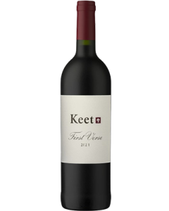 Keet First Verse 2021 wine bottle shot