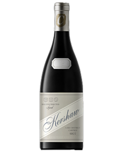 Kershaw Lake District Cartref SH22 Syrah 2020 wine bottle shot