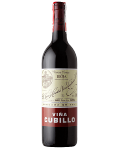 López de Heredia Viña Cubillo Crianza 2016 wine bottle shot