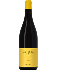 La Brune The Valley Pinot Noir 2024 wine bottle shot
