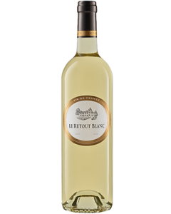 Le Retout Blanc 2021 wine bottle shot