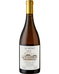 Huet Le Mont Demi-Sec 2023 wine bottle shot