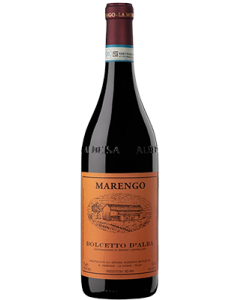 Marengo Dolcetto d'Alba 2022 wine bottle shot