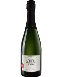 Michel Genet Blanc de Blancs Spirit Grand Cru NV wine bottle shot
