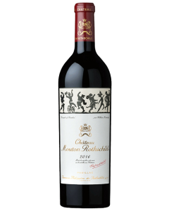 Mouton Rothschild Pauillac 2016 wine bottle shot