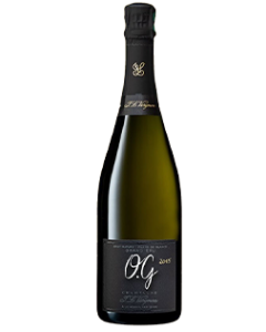  J.L. Vergnon OG Blanc de Blancs Brut Nature Grand Cru 2015 champagne bottle shot