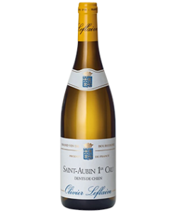 Olivier Leflaive Saint-Aubin 1er Cru Dents de Chien 2021 wine bottle shot