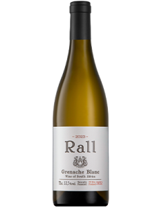 Rall Grenache Blanc 2023 wine bottle shot