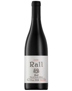 Rall Red 2022 wine bottle shot