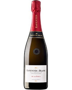 Raventos i Blanc De la Finca 2020 wine bottle shot