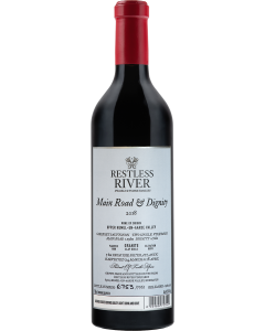 Restless River Main Road & Dignity Cabernet Sauvignon 2018 wine bottle shot