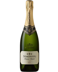 Simonsig Kaapse Vonkel Brut 2023 wine bottle shot
