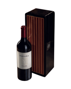 Tokara Telos 2018 wine bottle shot