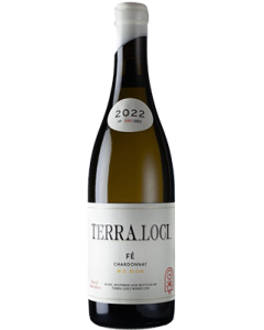 Terra Loci Fé Chardonnay 2022 wine bottle shot