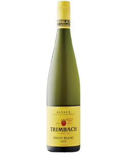 Trimbach Pinot Blanc 2022 wine bottle shot