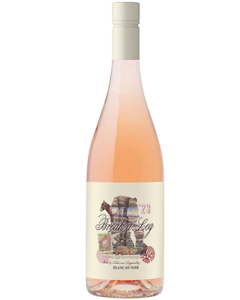 Van Loggerenberg Wines Break a Leg Blanc de Noir 2023 wine bottle shot