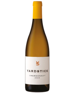 Yardstick Chardonnay 2023 wine bottle shot
