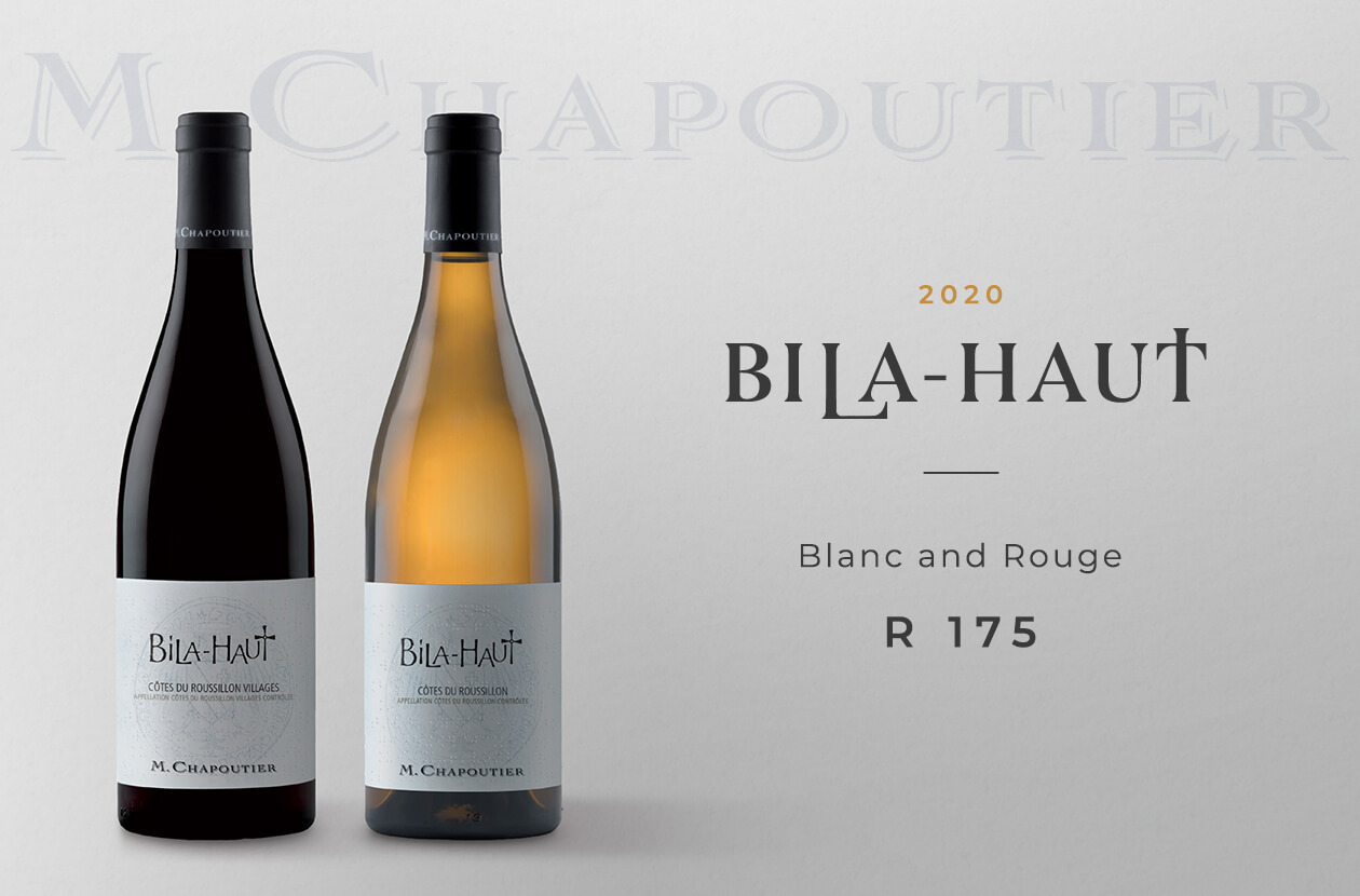 Chapoutier's Bila-Haut Rouge and Blanc 2020 – Order online