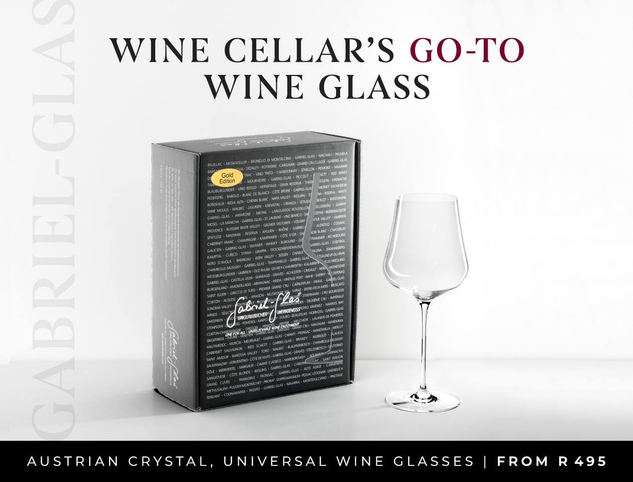 Gabriel-Glas universal wine glasses back in stock – Order online