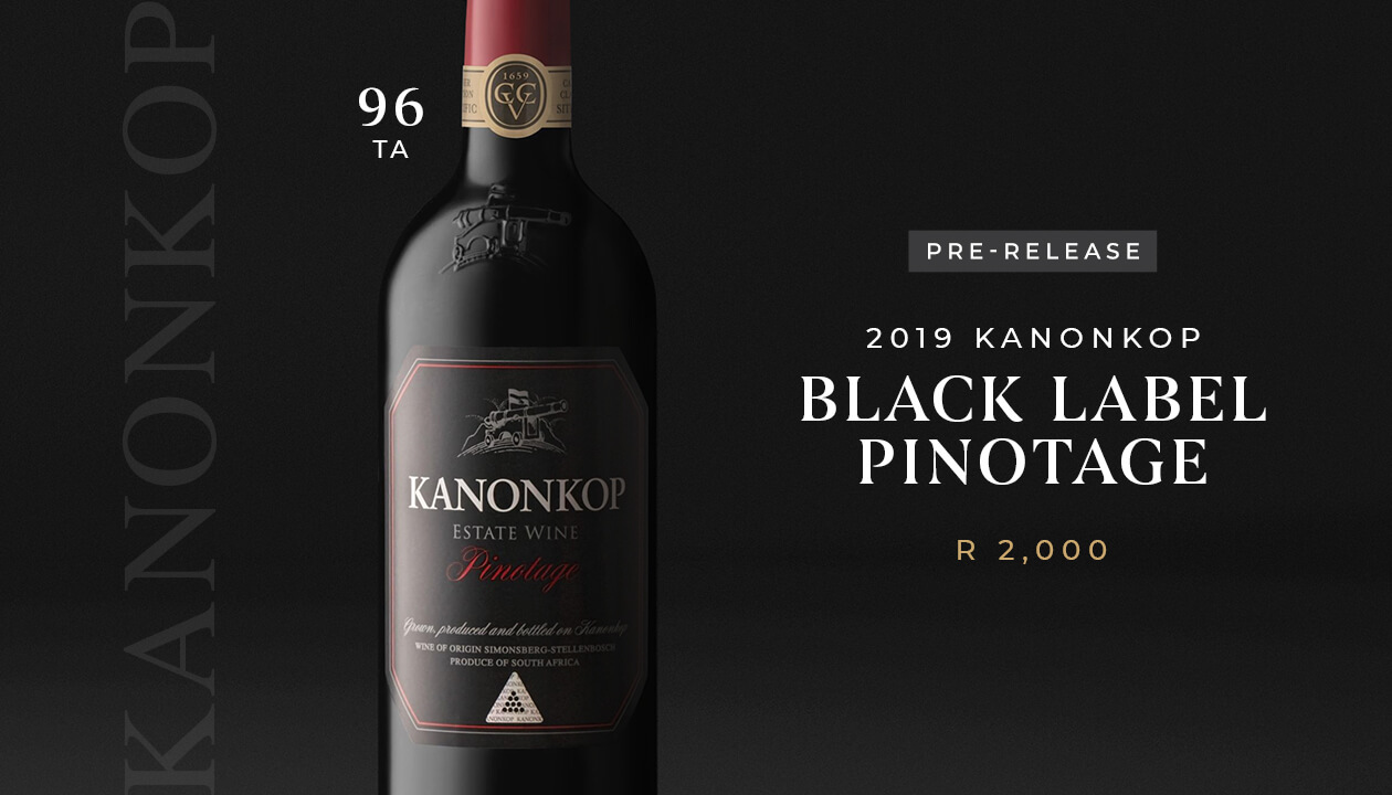 Kanonkop Black Label Pinotage 2019 – Pre-order online