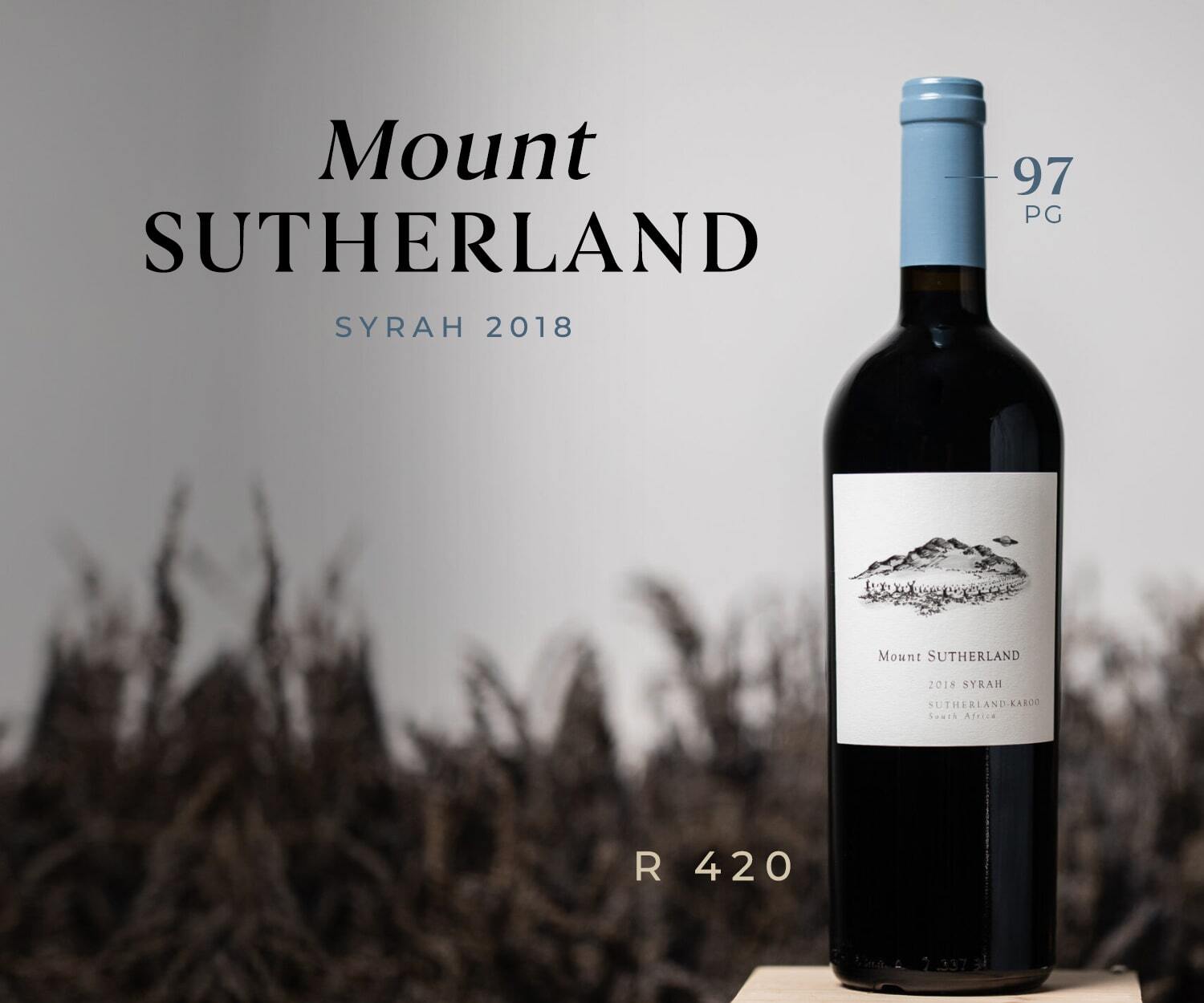 Mount Sutherland Syrah 2018: Order now