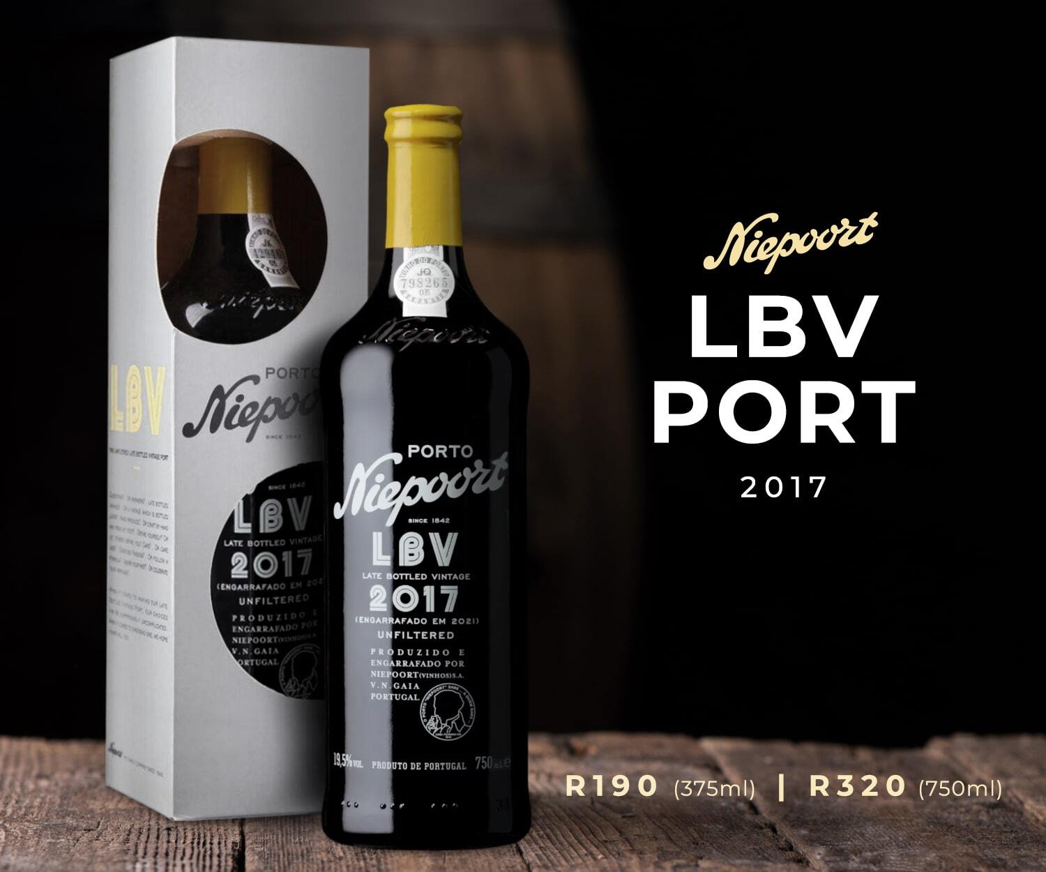 Niepoort LBV 2017 (375ml and 750ml) – Order now