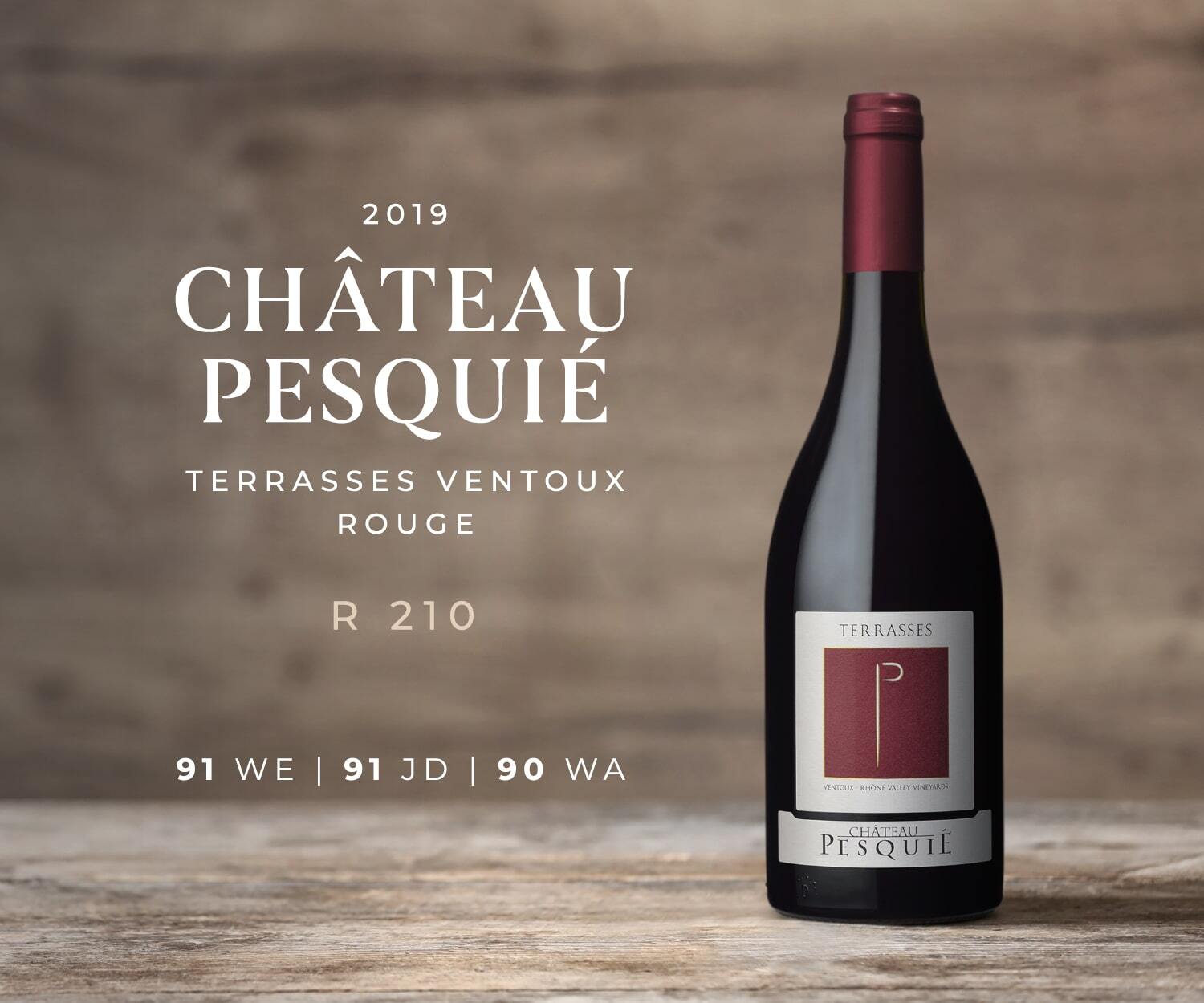 Pesquié Terrasses Ventoux Rouge 2019 – Order online