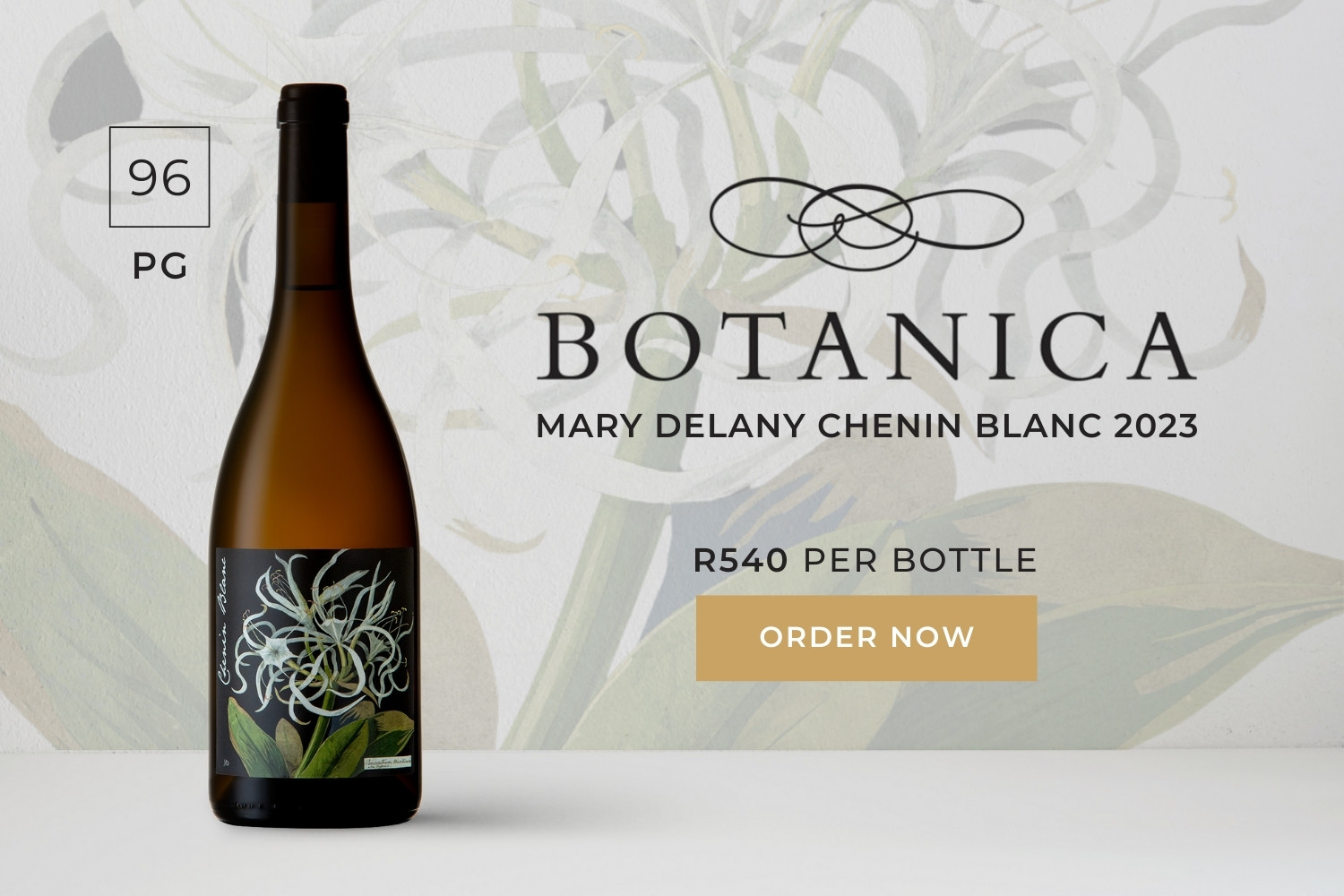 96pt Botanica Mary Delany 2023: ’One of the best Chenin Blancs in the Cape’