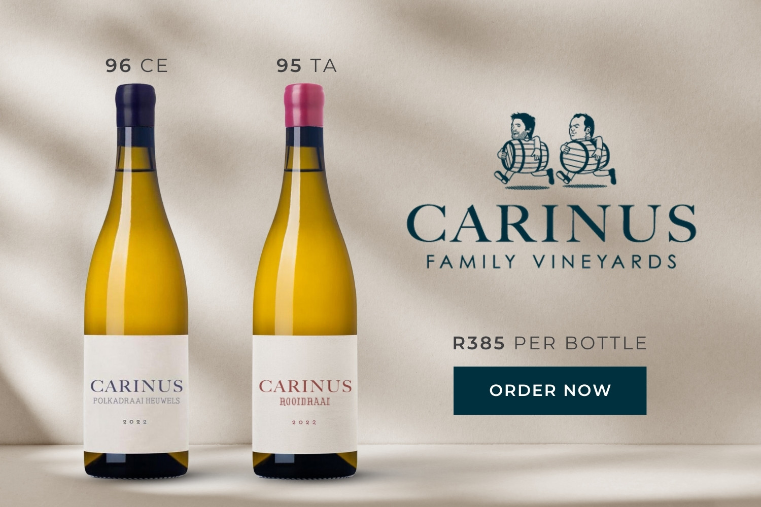 Carinus 2022s: Chenin magic with Lukas Van Loggerenberg & Chris Alheit