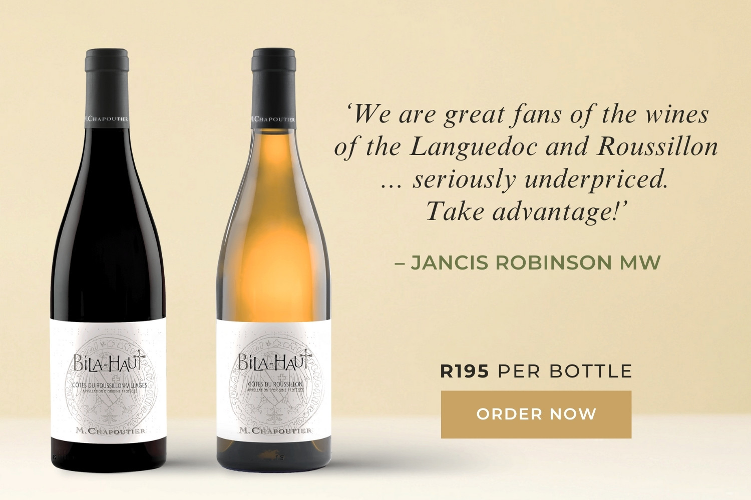 Bila-Haut is Back: 2022 Blanc & Rouge from the rugged Roussillon