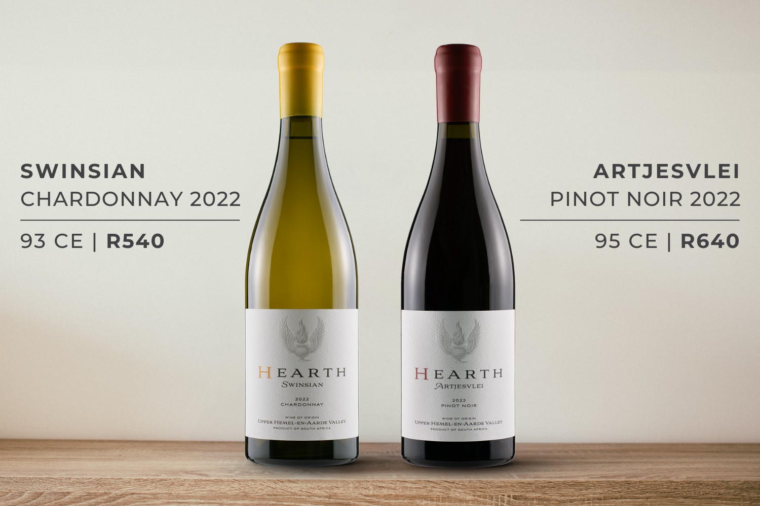 From Nadia Newton Johnson – exclusive & limited Hearth wines