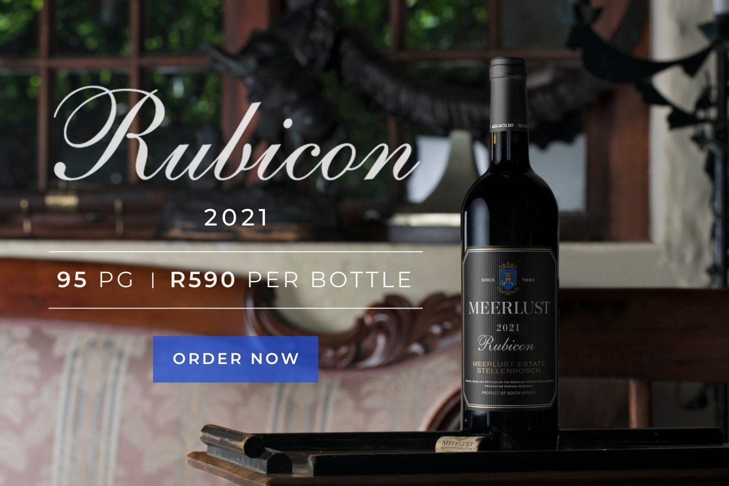 Meerlust Rubicon 2021 – More refined, more detailed, just better