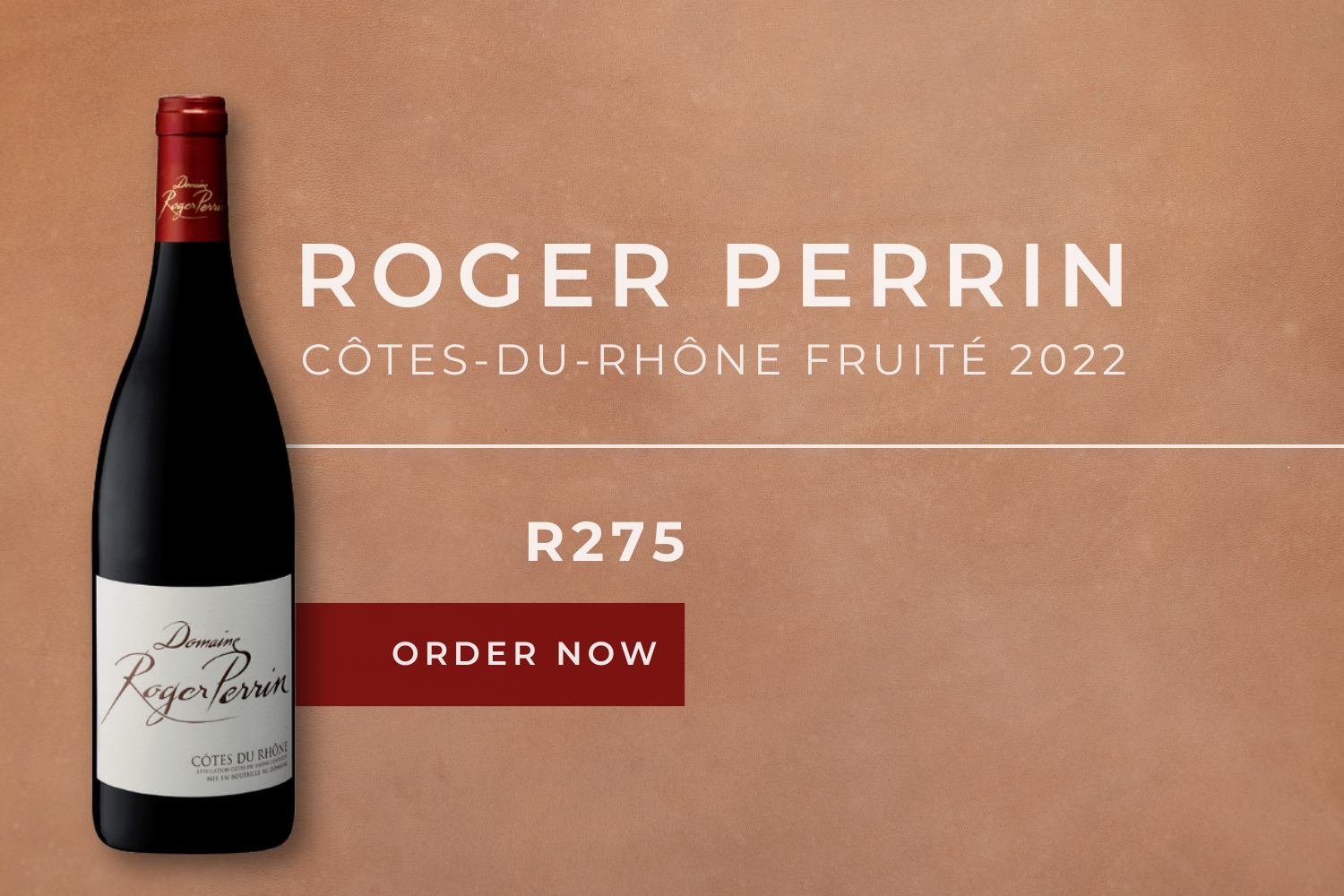 Roger Perrin: Must-have Côtes du Rhône Rouge