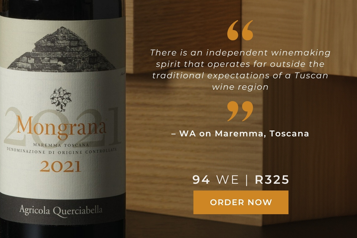 Mongrana from Maremma: Sangiovese. Cabernet Sauvignon. Merlot.