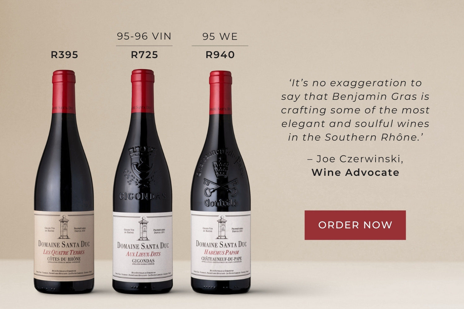 Southern Rhône’s Santa Duc: ‘Elegant and soulful’ – Wine Advocate