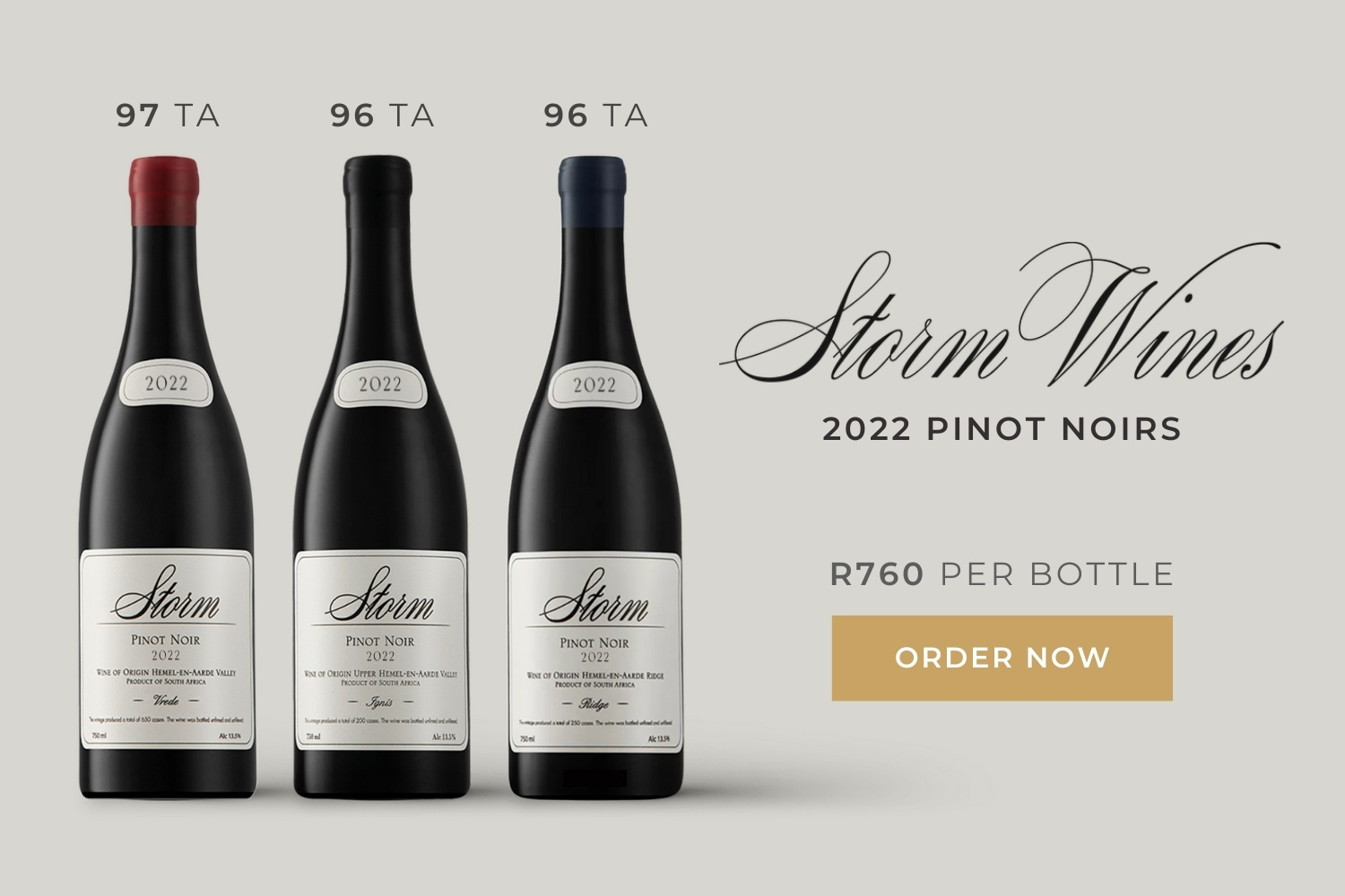 Storm Wines 2022 Pinot Noirs: A spellbinding trio